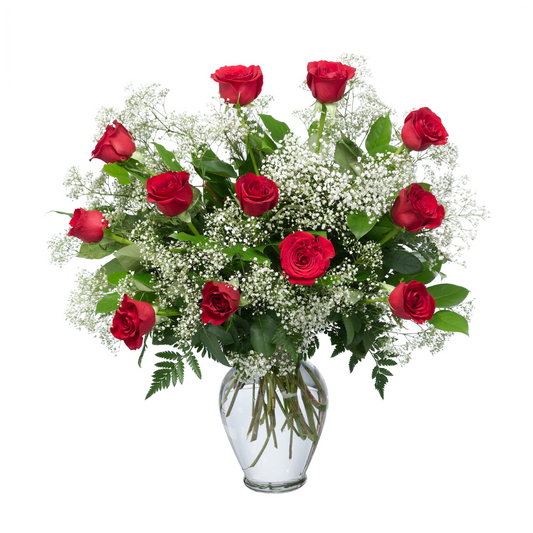 Single Stem Roses Flower Arrangements – Apple Blossom Flower Shop